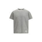 Grey cotton T-shirt
