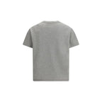 Grey cotton T-shirt