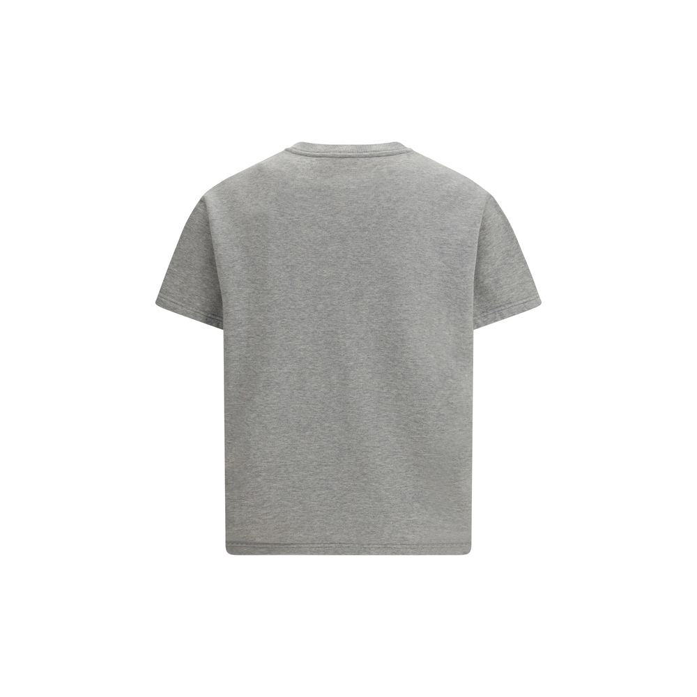 Grey cotton T-shirt