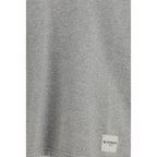 Grey cotton T-shirt