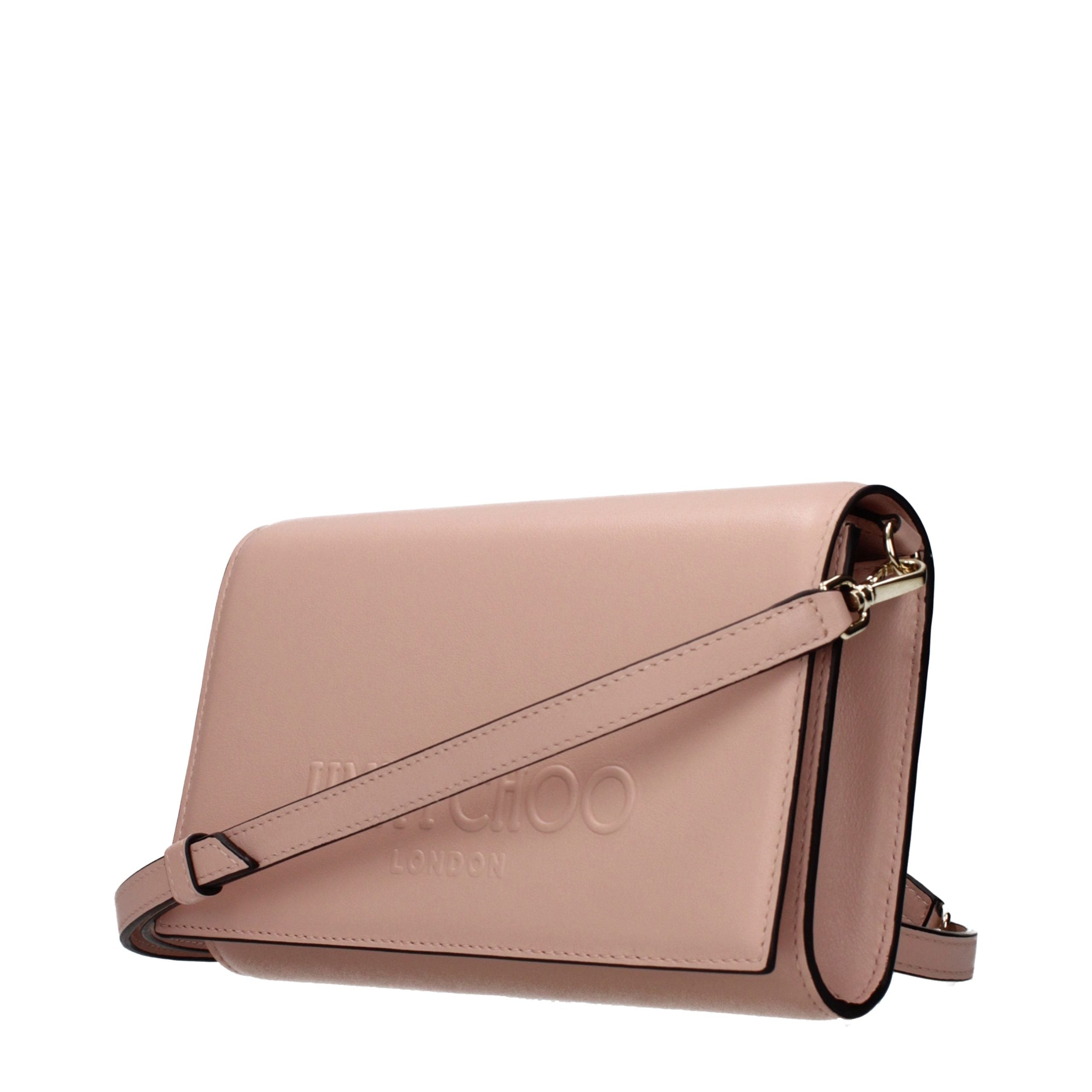 Pochette in pelle rosa