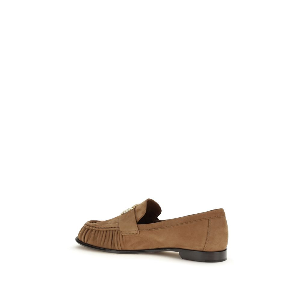 Mocassini in suede