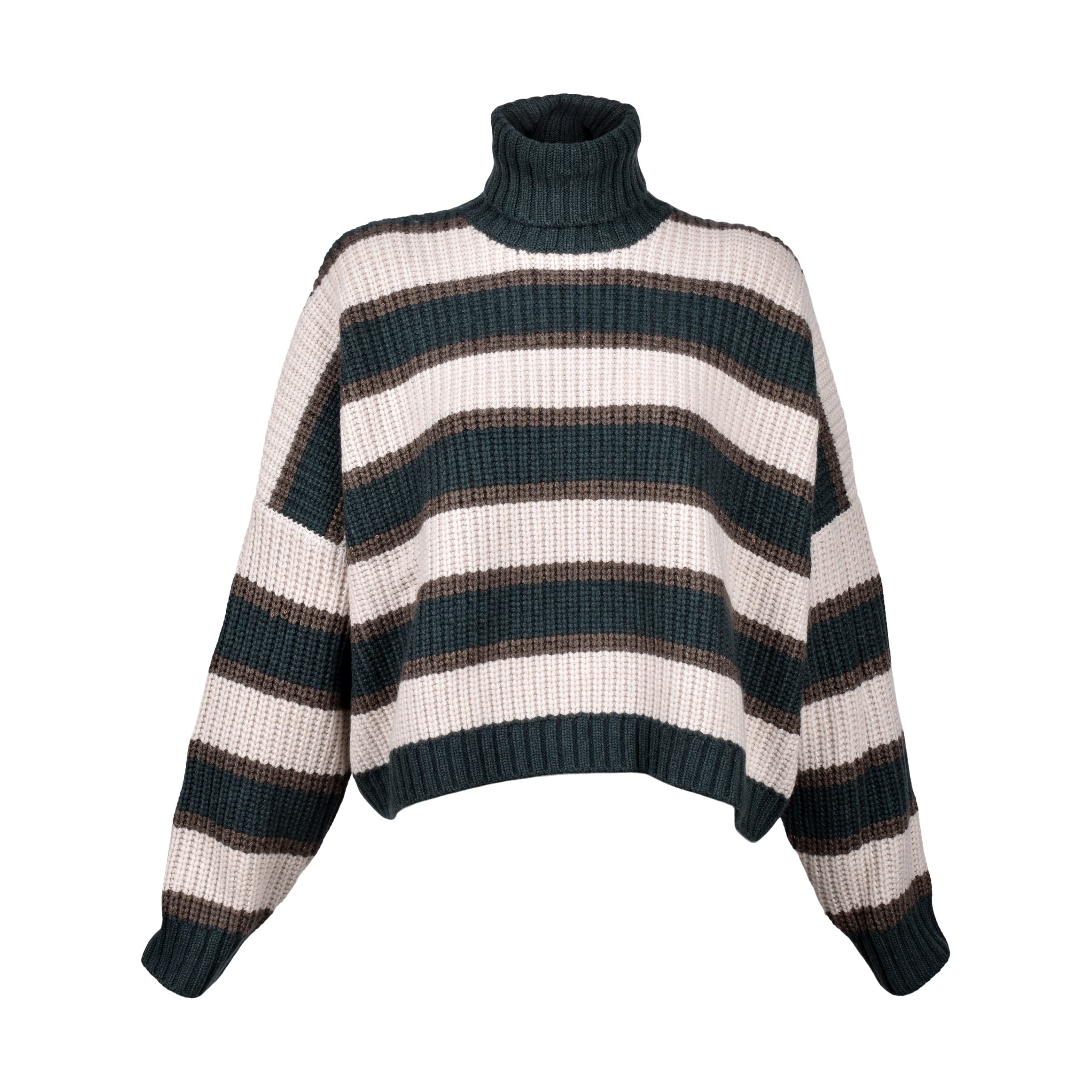 Multicolor cashmere sweater