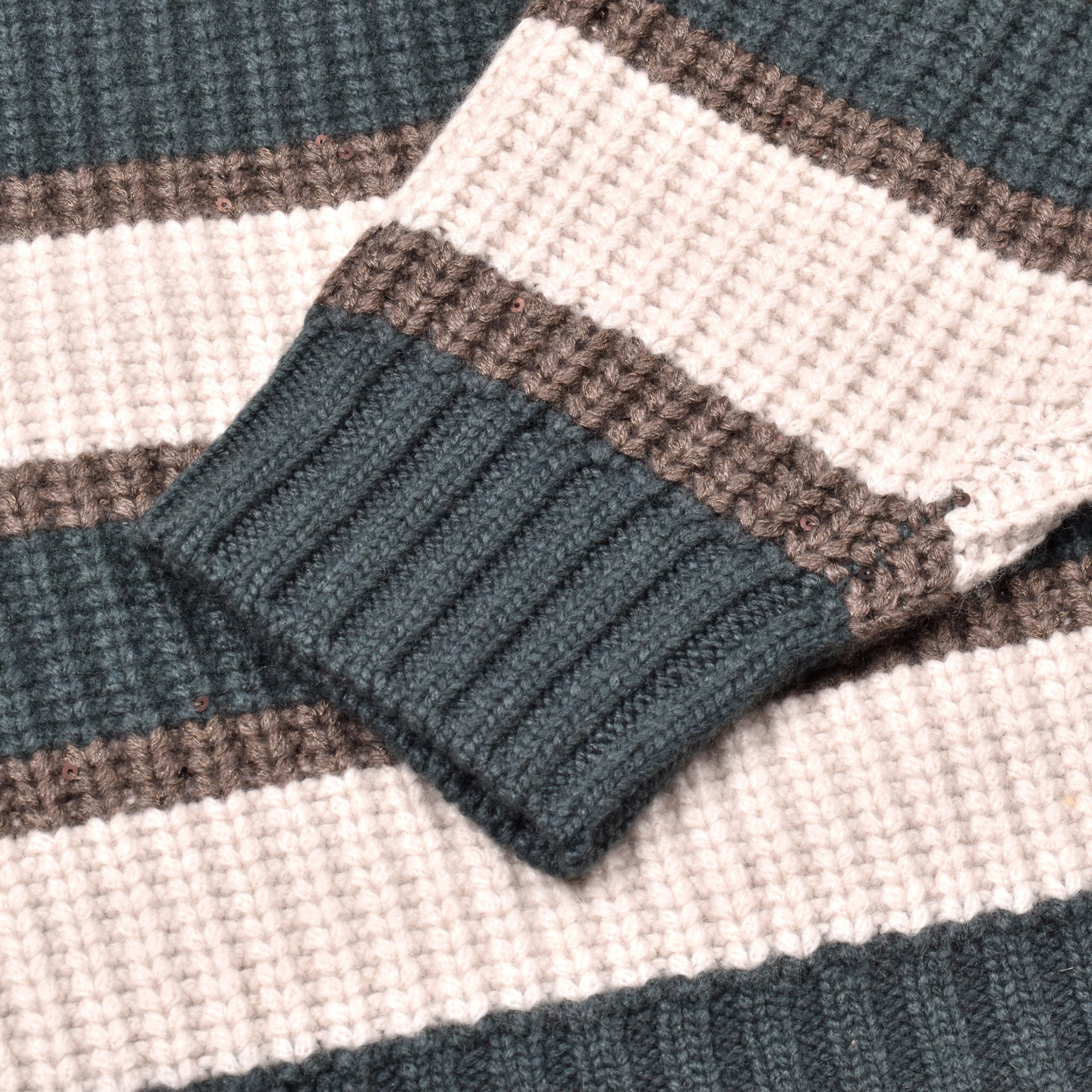 Multicolor cashmere sweater