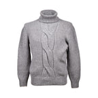 Maglione in cashmere grigio