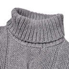 Maglione in cashmere grigio