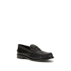 Leather loafers