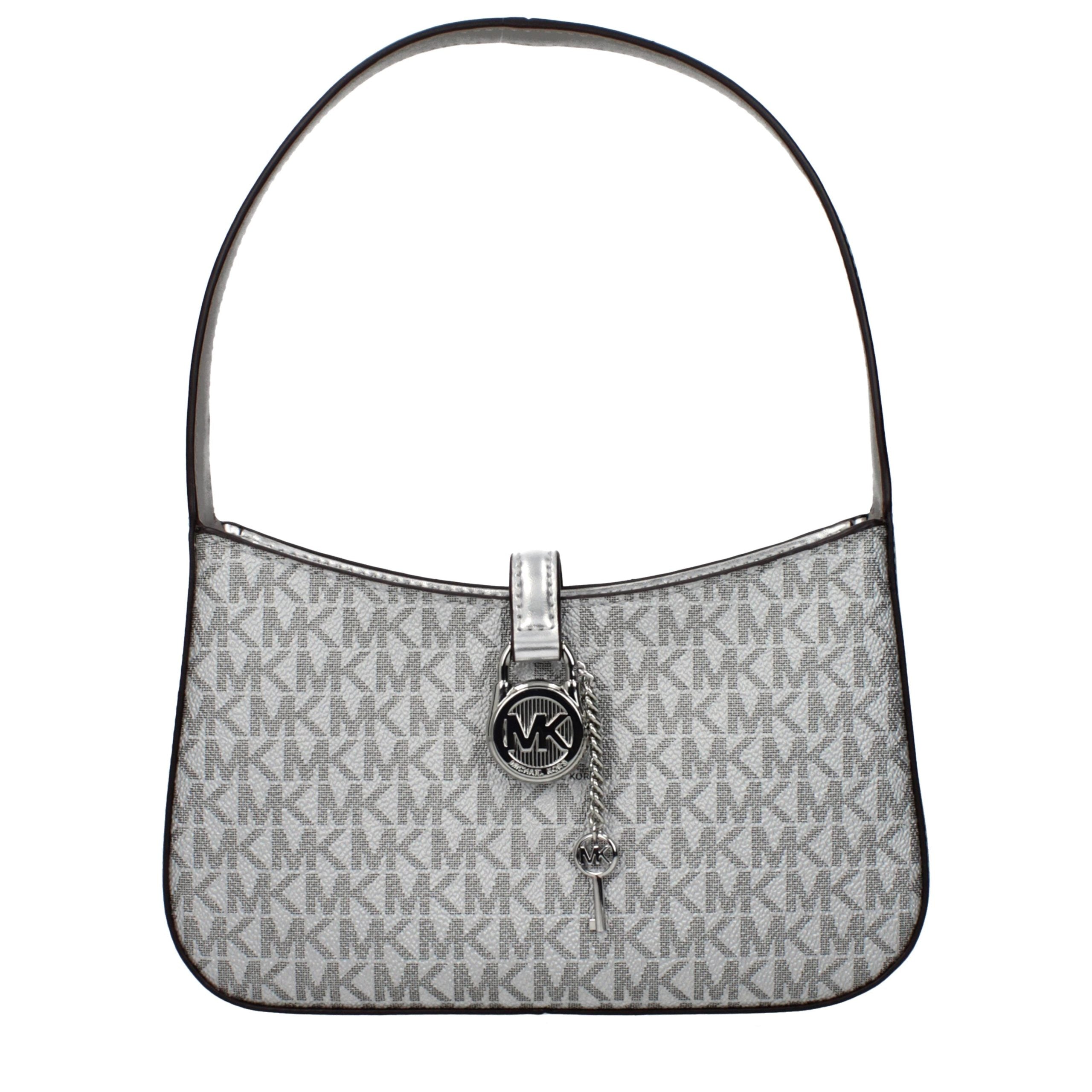 Borsa a spalla grigia