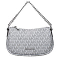 Borsa in tessuto grigio