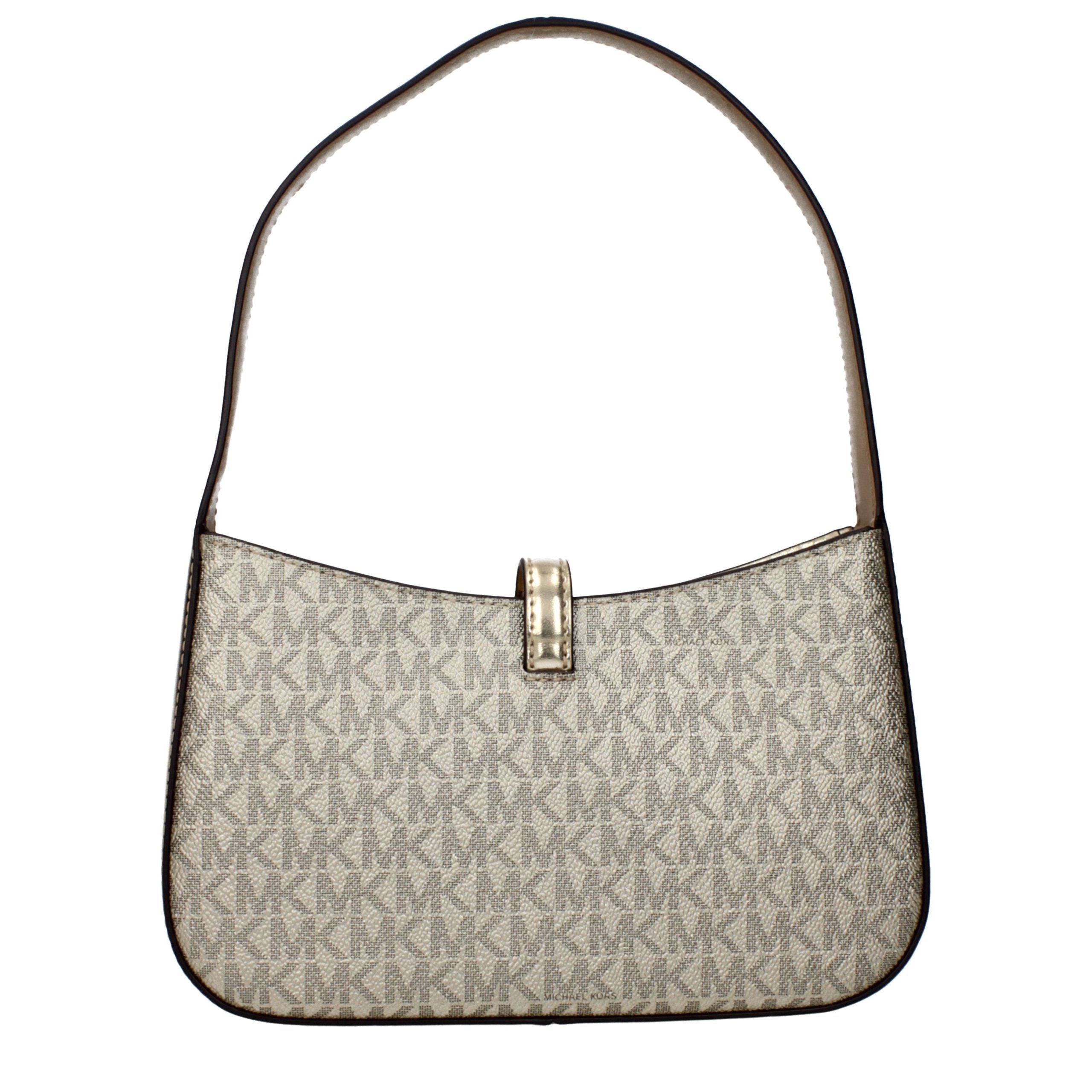 Golden fabric bag