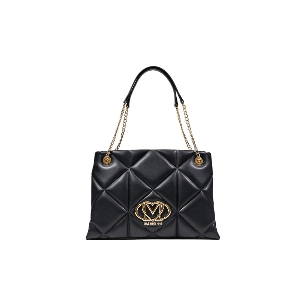Borsa nera con catena