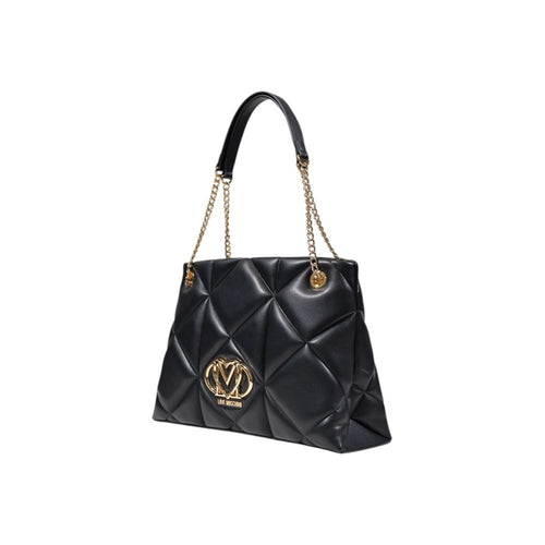 Black bag with a chain strap