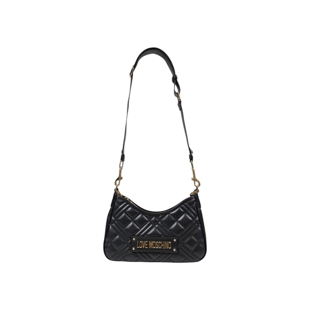 Borsa nera con logo