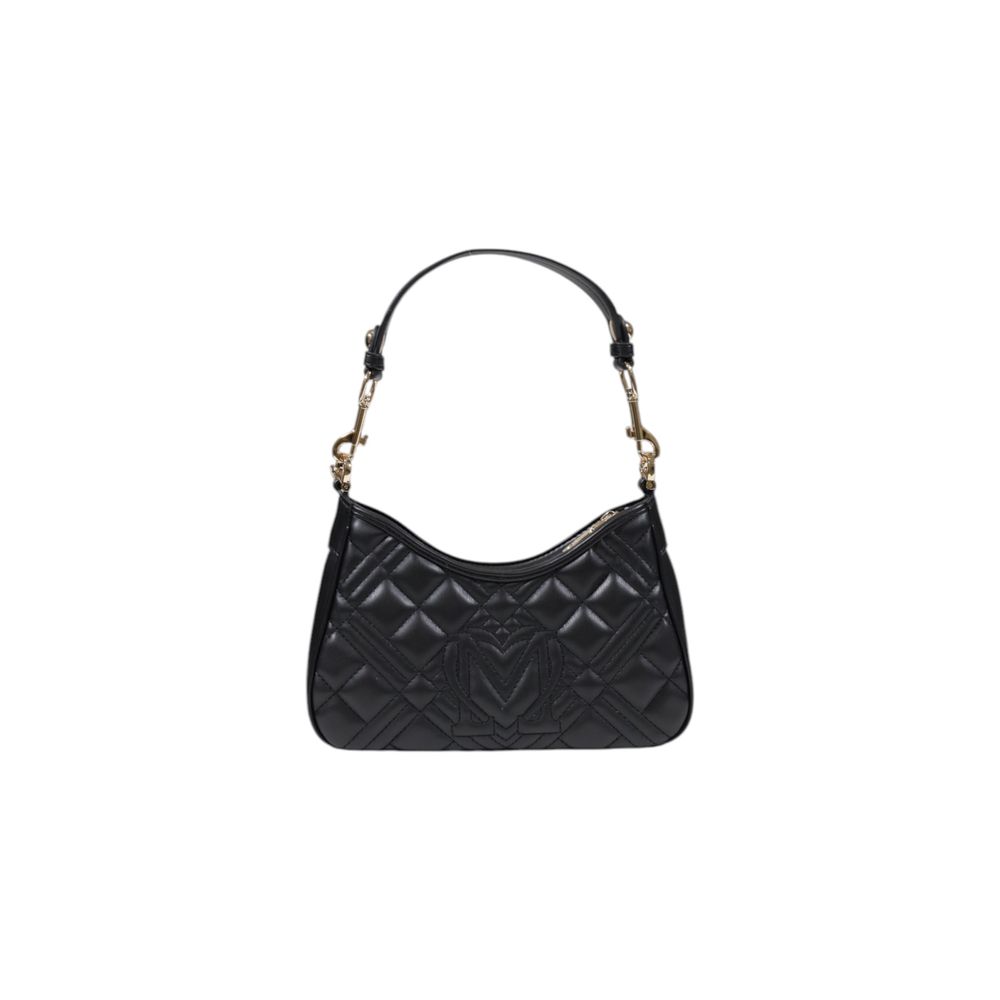Borsa nera con logo