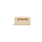 Beige polyethylene wallet