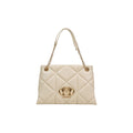 Borsa bianca con catena