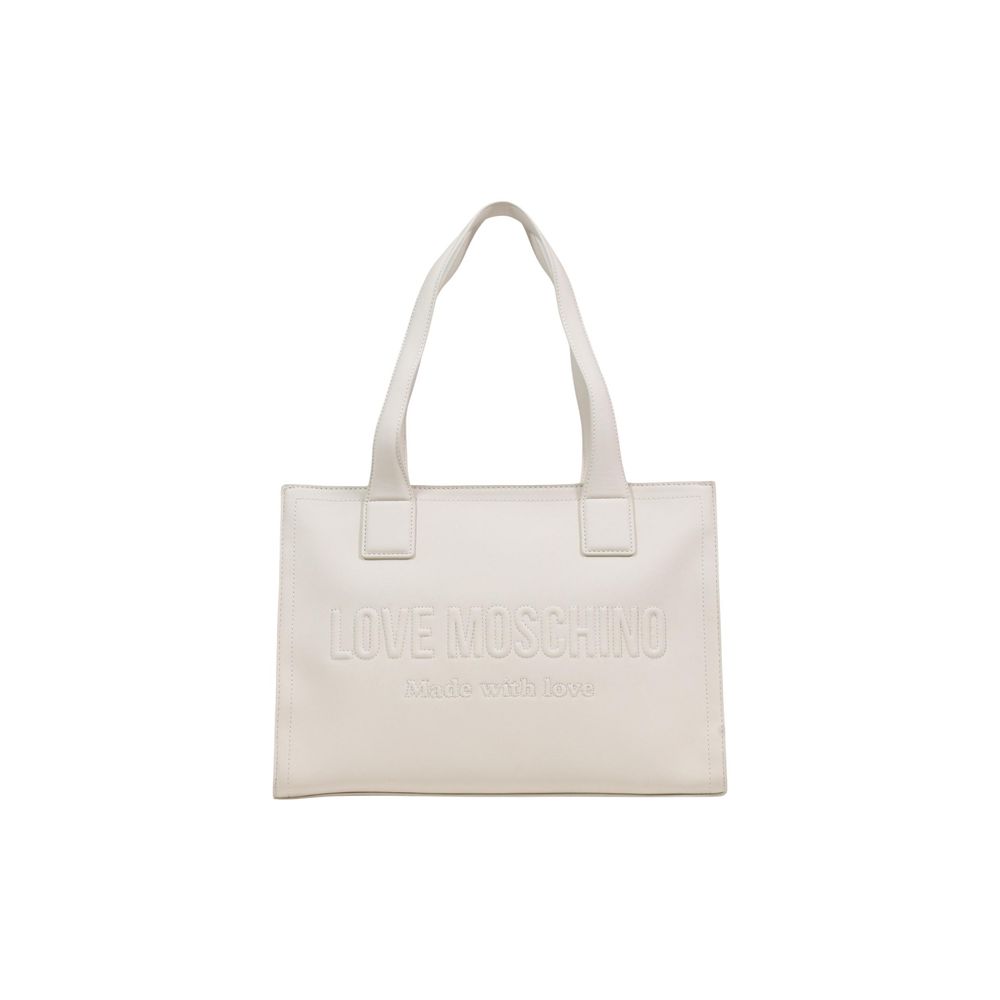 Borsa a spalla bianca