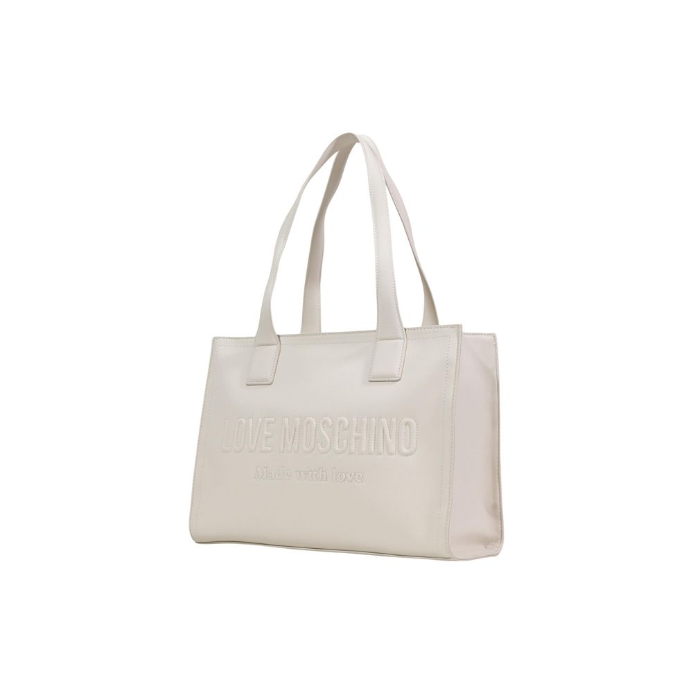 Borsa a spalla bianca