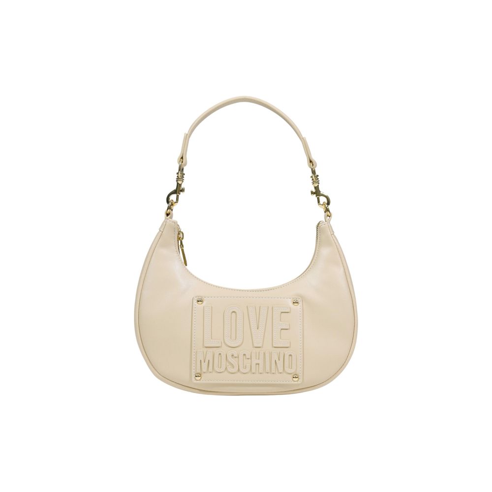 Borsa a spalla crema