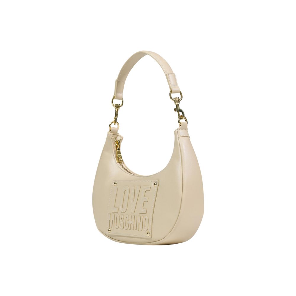Borsa a spalla crema