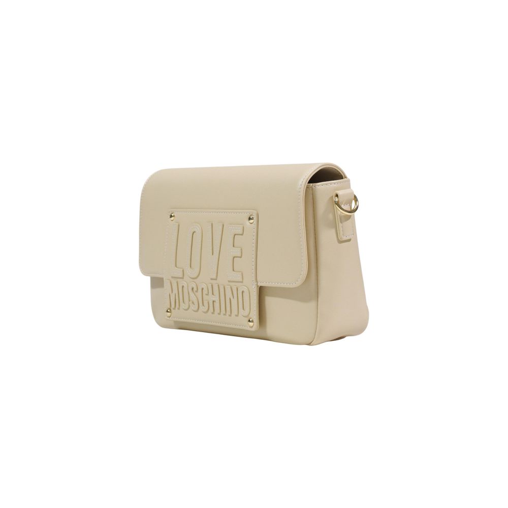 Cream crossbody bag