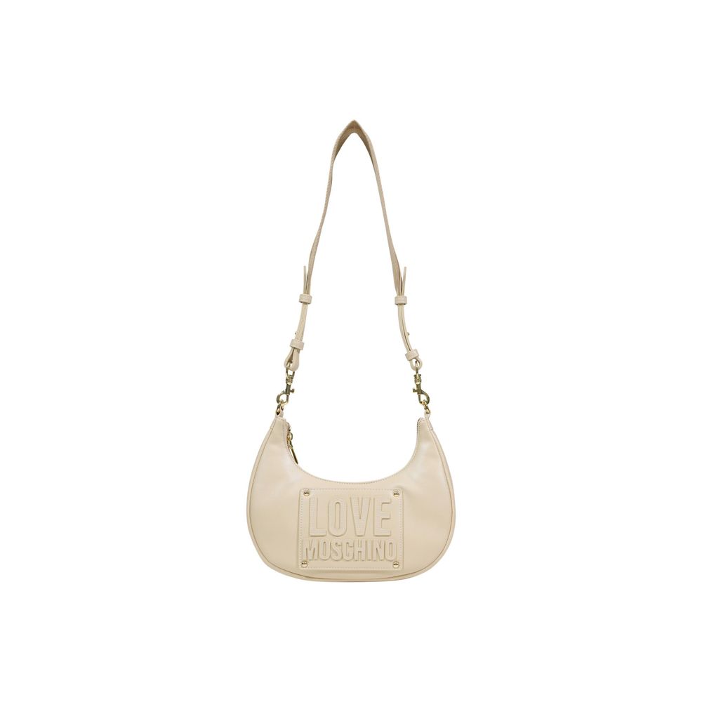Borsa a spalla crema