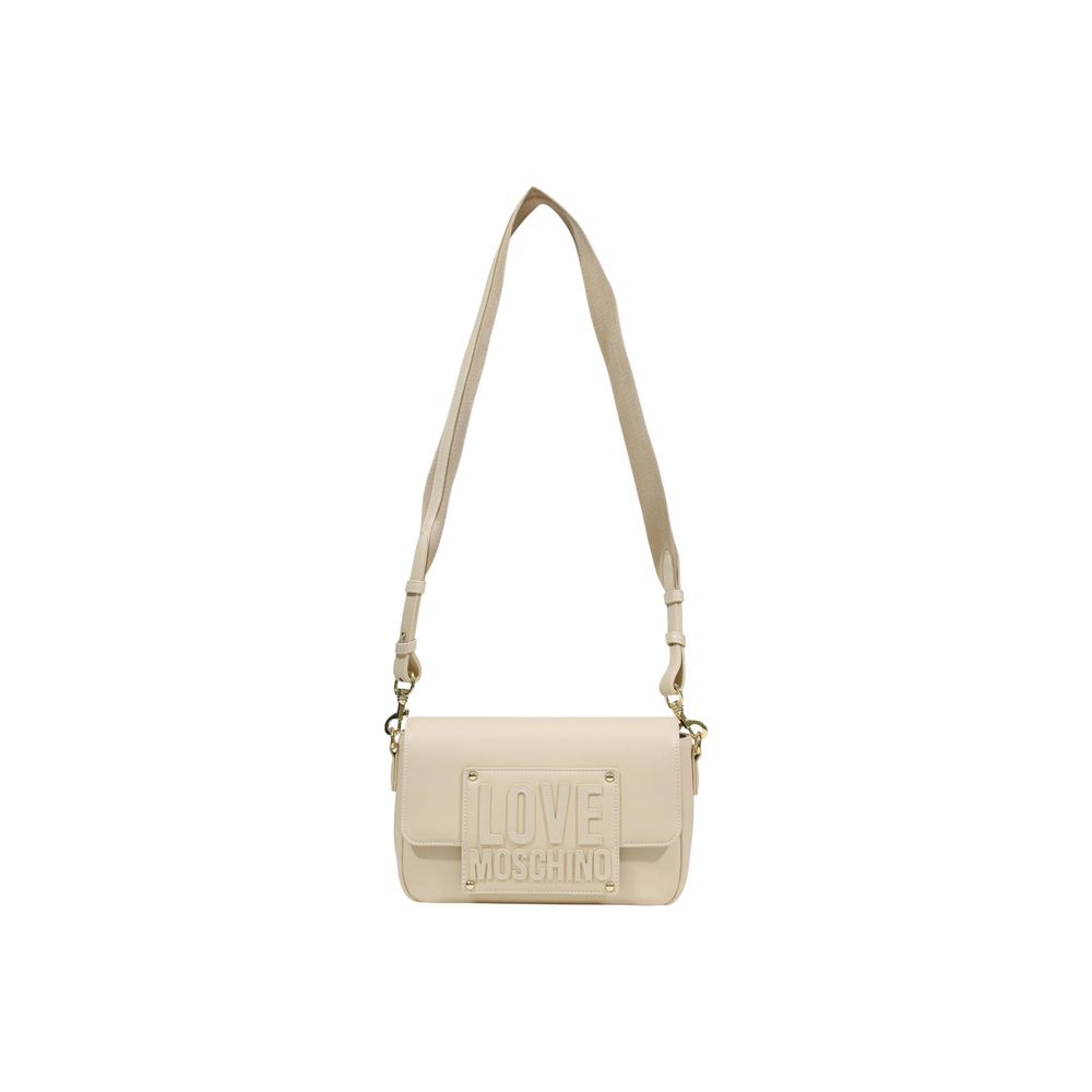 Cream crossbody bag