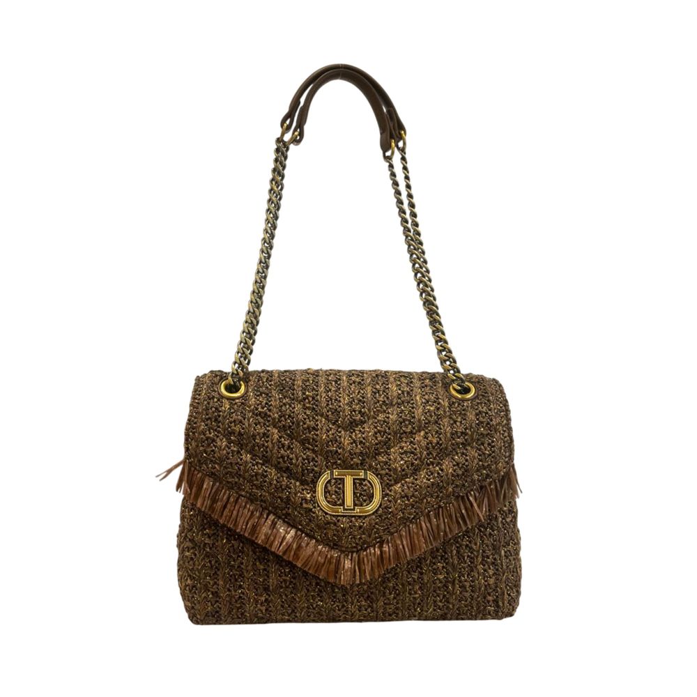 Borsa a spalla a frange