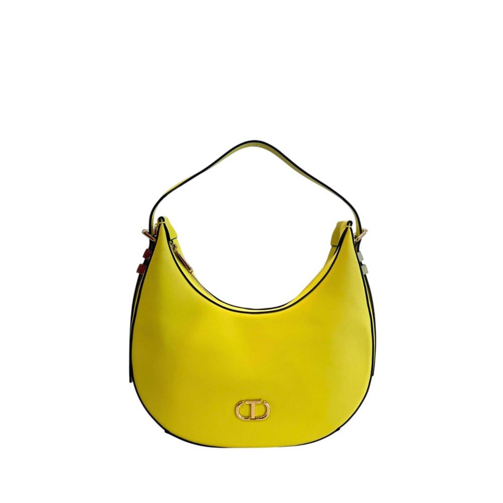 Borsa a spalla gialla