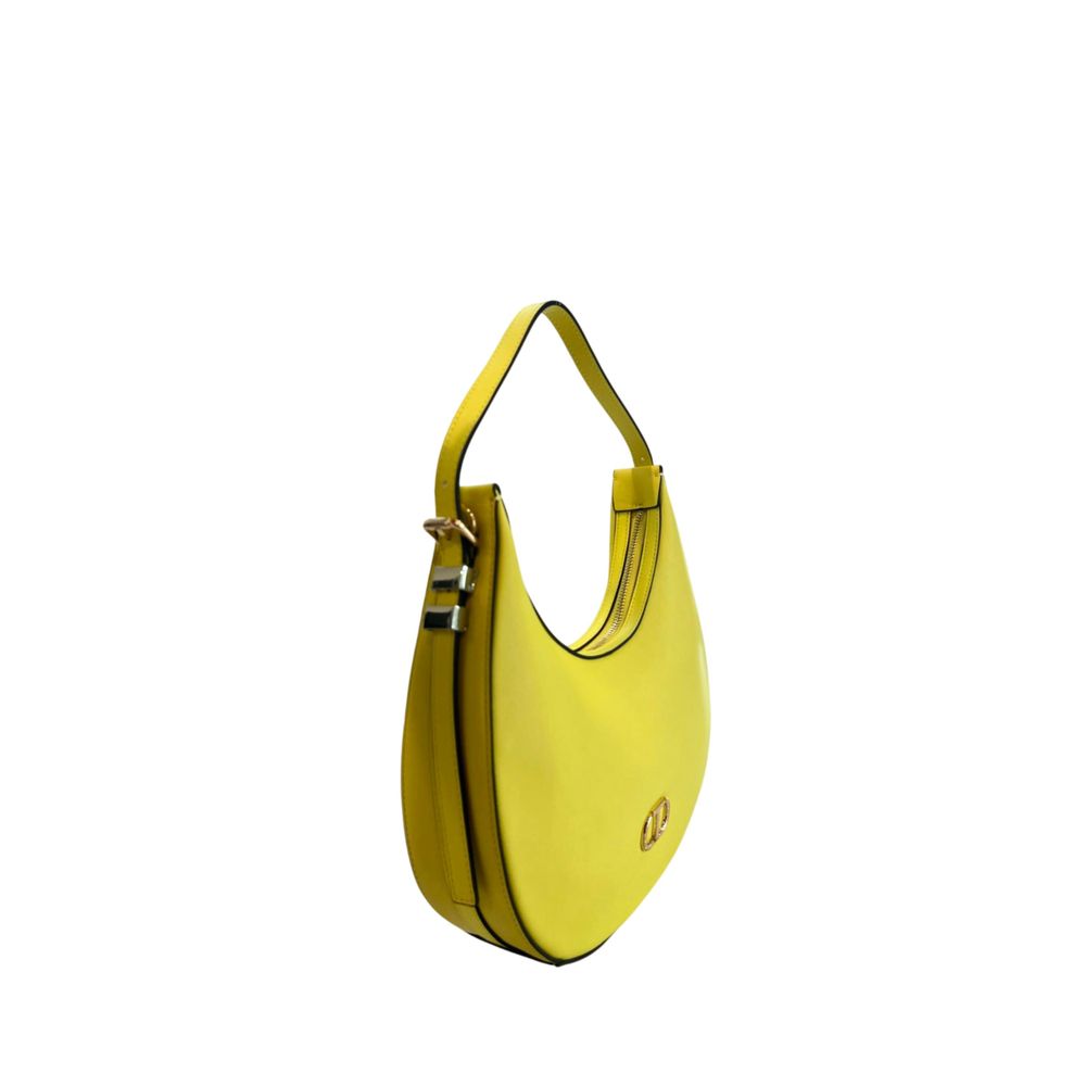Borsa a spalla gialla