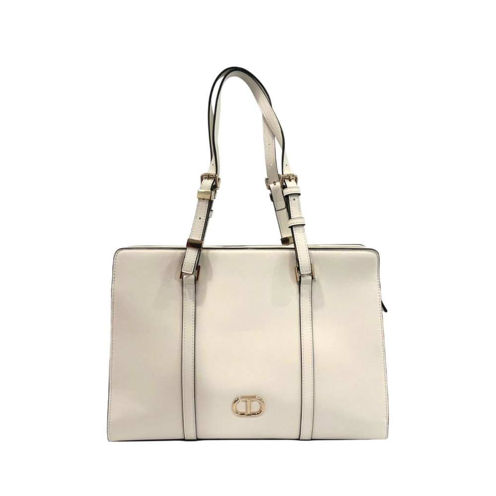 Borsa a spalla bianca