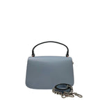 Mini borsa a mano blu