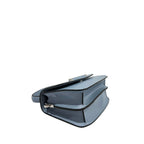 Mini borsa a mano blu