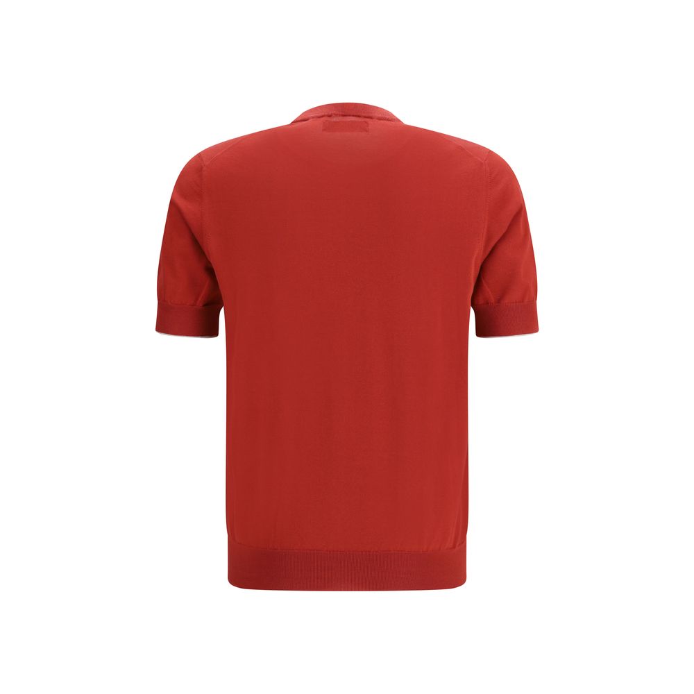 T-shirt girocollo in cotone