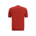T-shirt girocollo in cotone