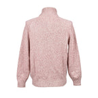 Felpa in cashmere bicolore