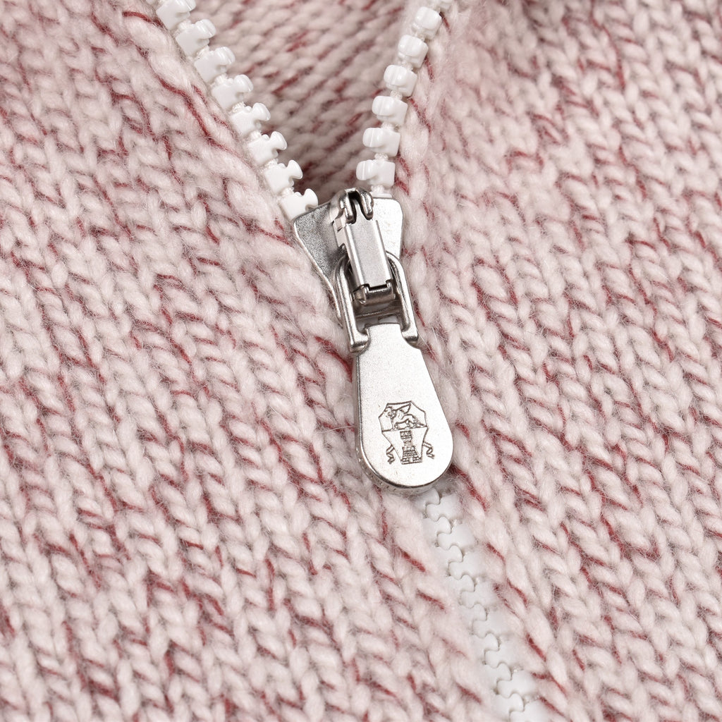 Felpa in cashmere bicolore