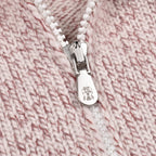 Felpa in cashmere bicolore