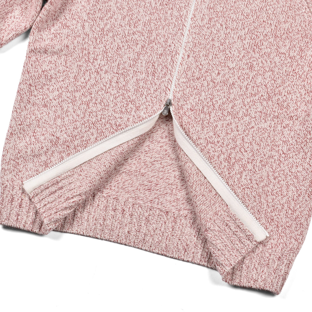 Felpa in cashmere bicolore