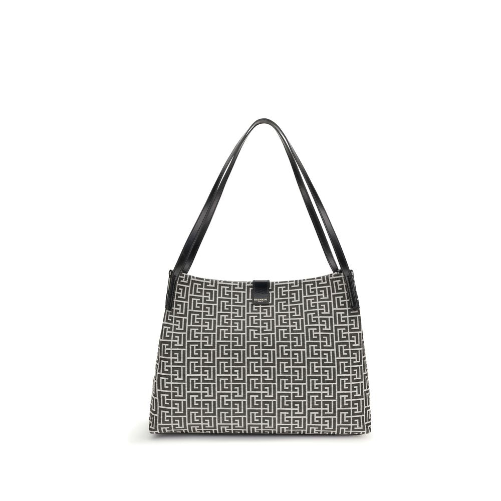 Tote bag with button closure