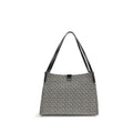 Tote bag with button closure