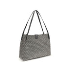 Tote bag with button closure
