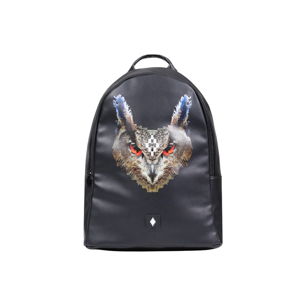 Black polyethylene backpack