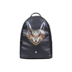 Black polyethylene backpack