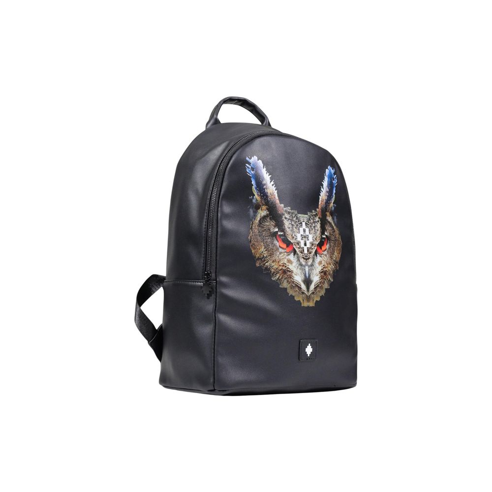 Black polyethylene backpack