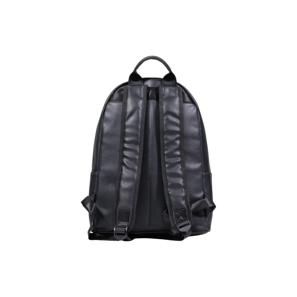 Black polyethylene backpack