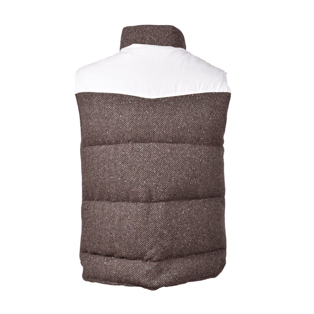 Sleeveless wool jacket
