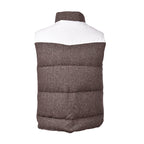 Sleeveless wool jacket