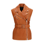 Biker-style vest
