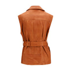 Biker-style vest